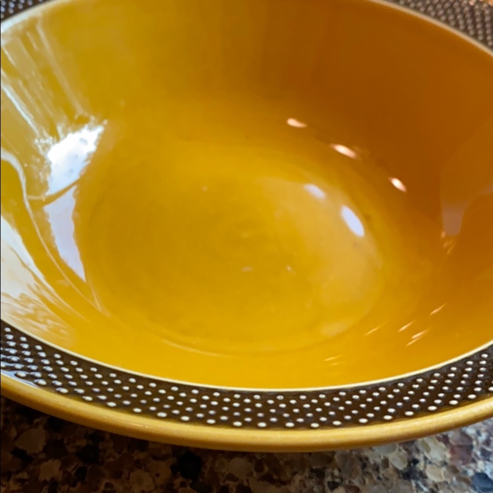Vtg Aurora Ironstone Harmony House Serving Bowl - Picture 11 of 11